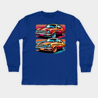 Chevy Vega Kids Long Sleeve T-Shirt